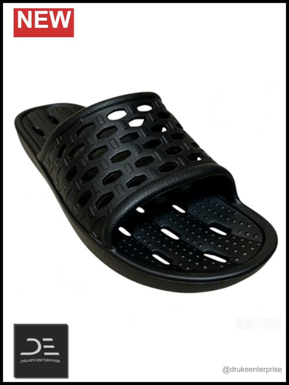 Quick-Dry Non-Slip Shower Shoes with Arch Support - Lightweight EVA Sandals